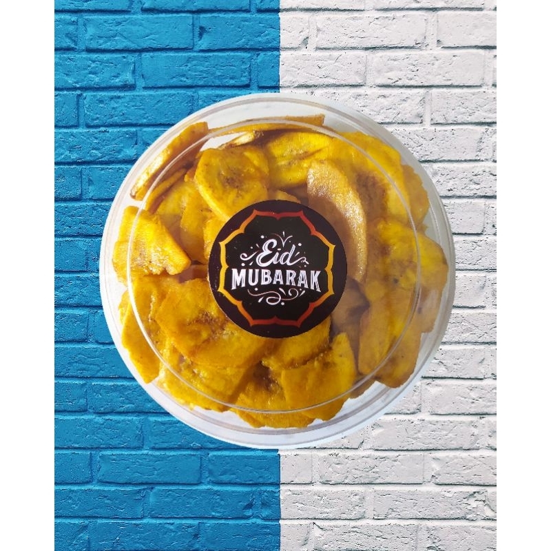 

kue lebaran kripik pisang manis