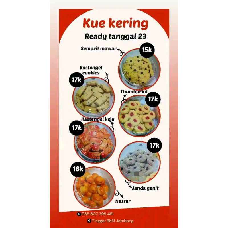 

kue kering home made termurah