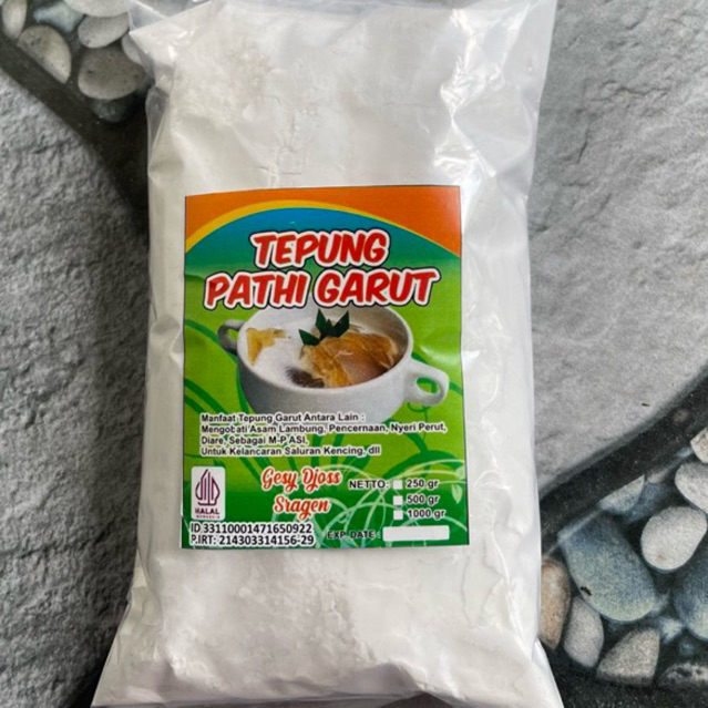 

Tepung Garut Original Kualitas Premium 100% ASLI / Pati Garut / asam lambung / Tepung Garut