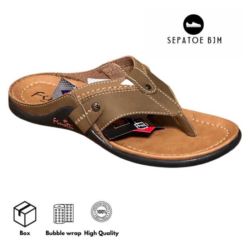 FINOTTI -BPZ 13 Tan || SENDAL PRIA || SENDAL SANTAI PRIA