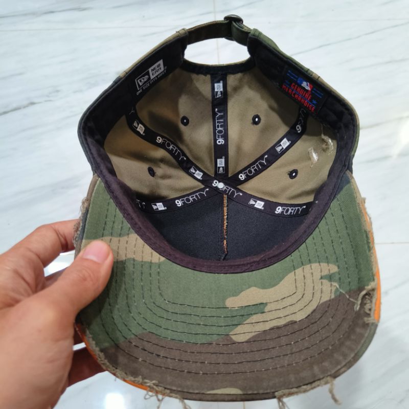 Topi New Era Camo Damage