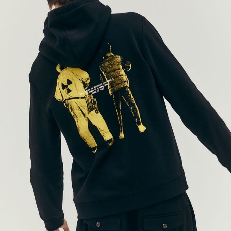 Hoodie H&M Man X Led Zeppelin Jasa titip