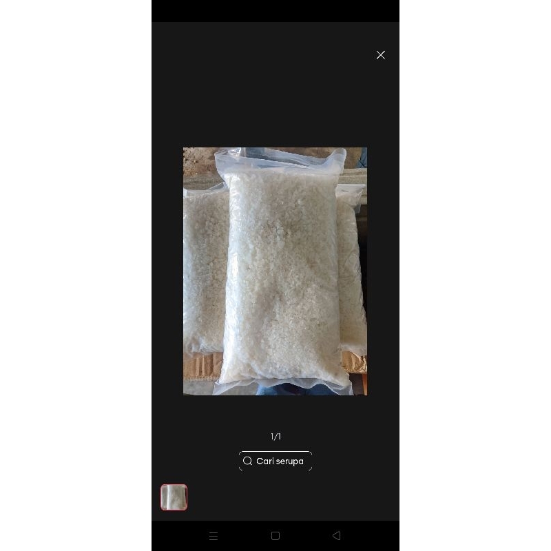 

garan ikan/ garam kasar 1 kg