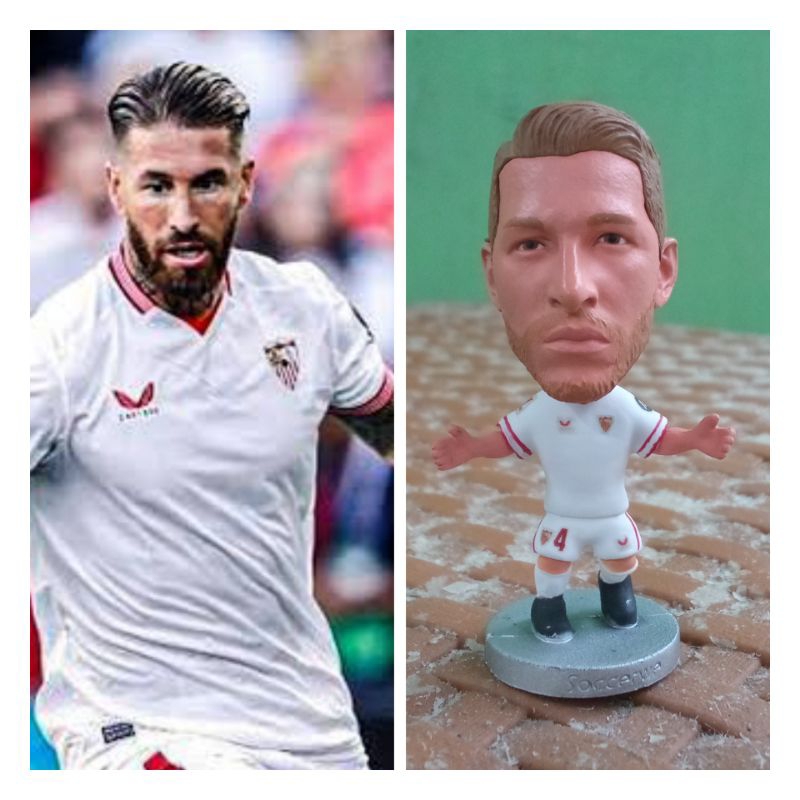 Pre Order Figure Soccer Kodoto Soccerwe Repaint Sergio Ramos Sevilla
