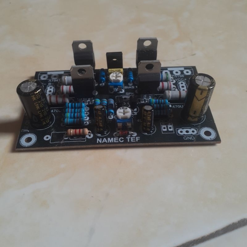 driver power namec tef bias servo