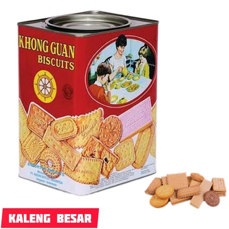 

Biskuit Khong Guan Kaleng Besar 1600gr Kong Biscuit Lebaran Legendaris