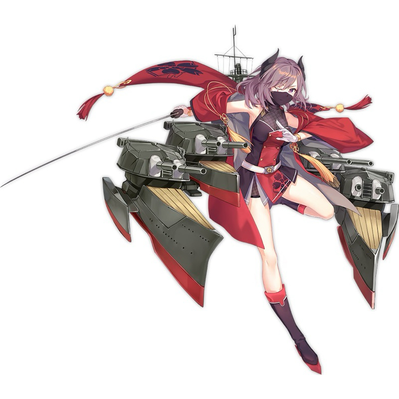 Kirishima Azur Lane Cosplay Costume Preloved