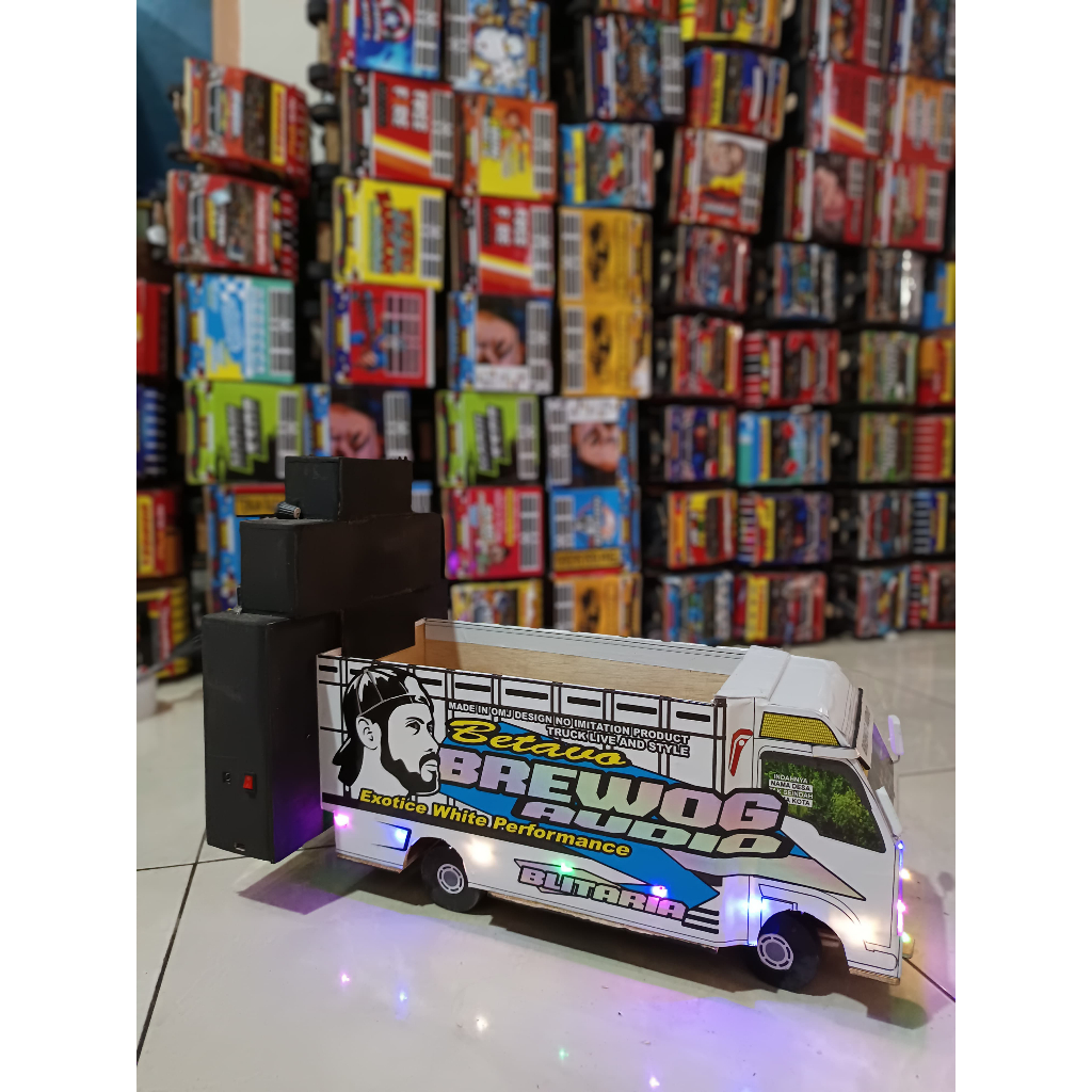 MINIATUR TRUK SOUND SYSTEM / MINIATUR TRUK HOREG / MINIATUR TRUK OLENG