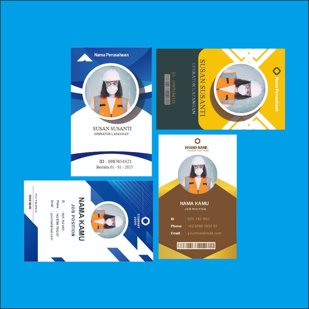 

Cetak ID Card / Foto Pribadi / Kartu Member / ID Card Karyawan 1 SISI / 2 SISI