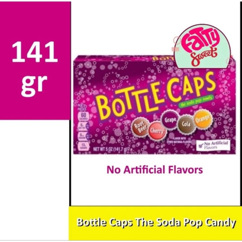 

Bottle Caps Candy Permen Soda Enak 141gram
