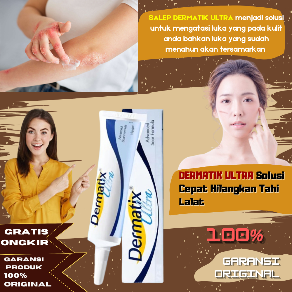 AMND Dermatix Ultra 15gr 100% Original