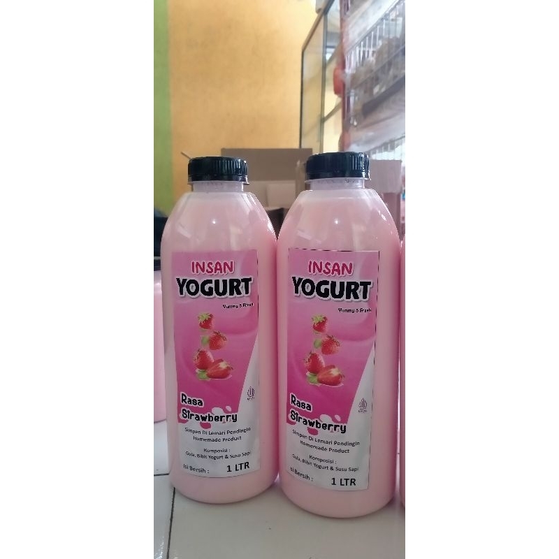 

yoghurt rasa stroberi