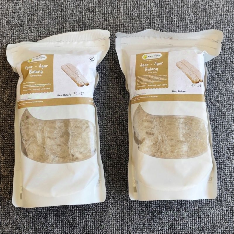 

AGAR - AGAR BATANG ( 100% Rumput laut ) 20g - Ikarieorganic