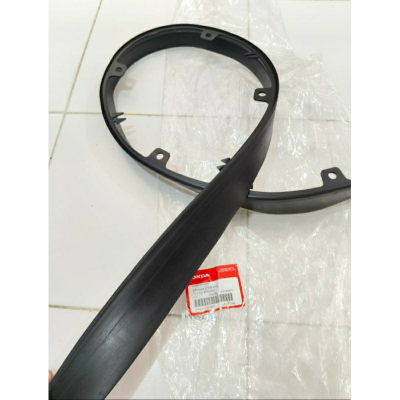 karet lidah bumper bemper depan bawah honda jazz ge8 tipe s 2008 2009 2010 2011 2012 2013 ori