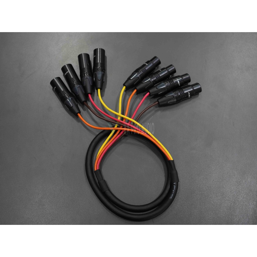 Kabel audio snake verano vermouth 4ch  XLR female - male by VA VABLE