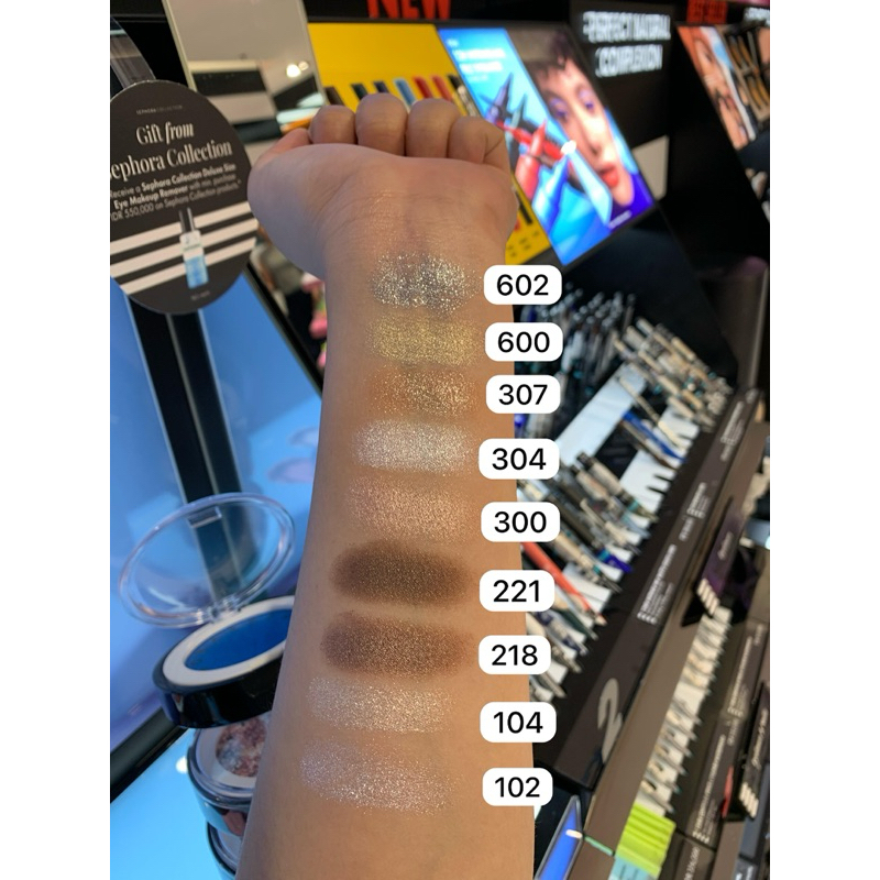 Sephora Colorful Eyeshadow Mono Shimmer & Glitter