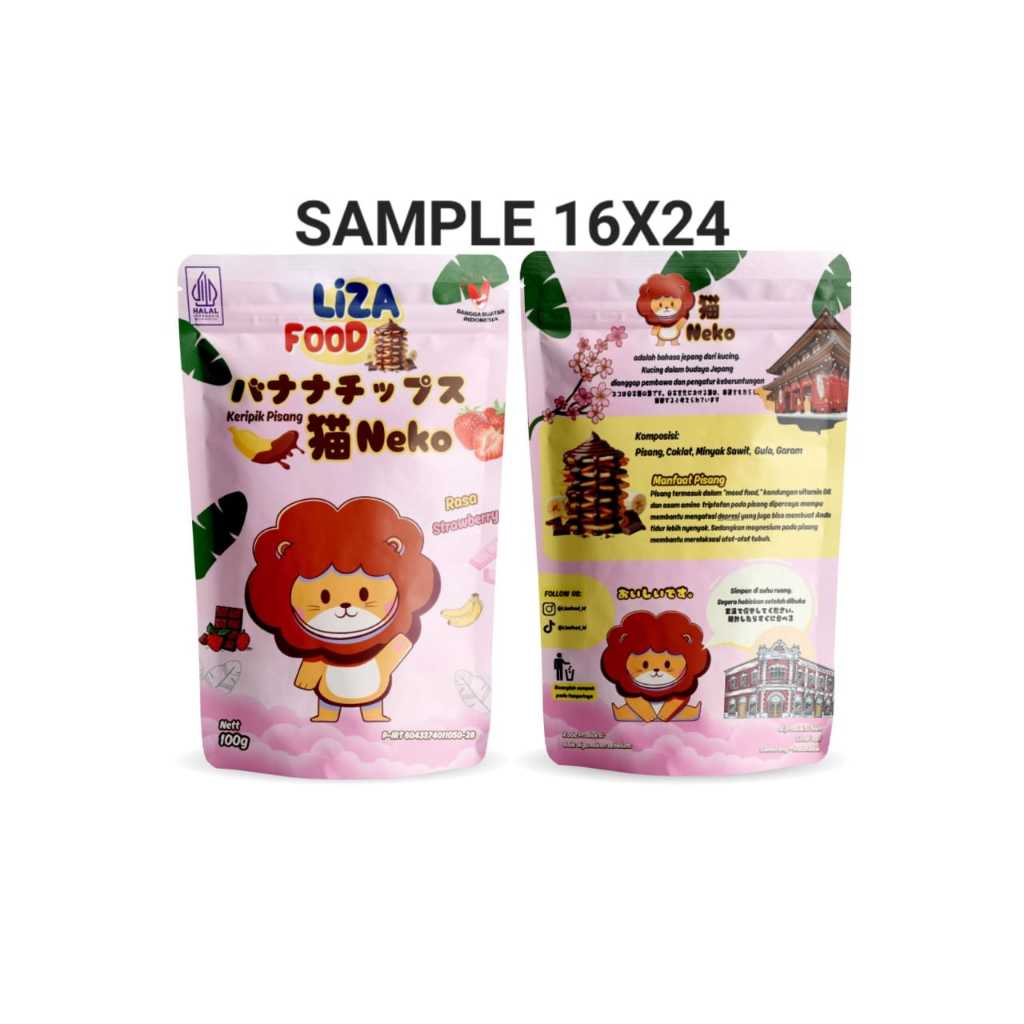 

CONTOH KEMASAN SAMPLE UKURAN 16X24