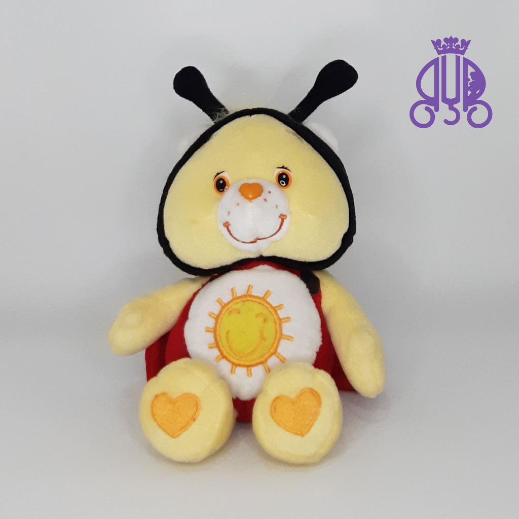 Boneka Funshine Bear kostum kepik | Funshine Bear in ladybug costume