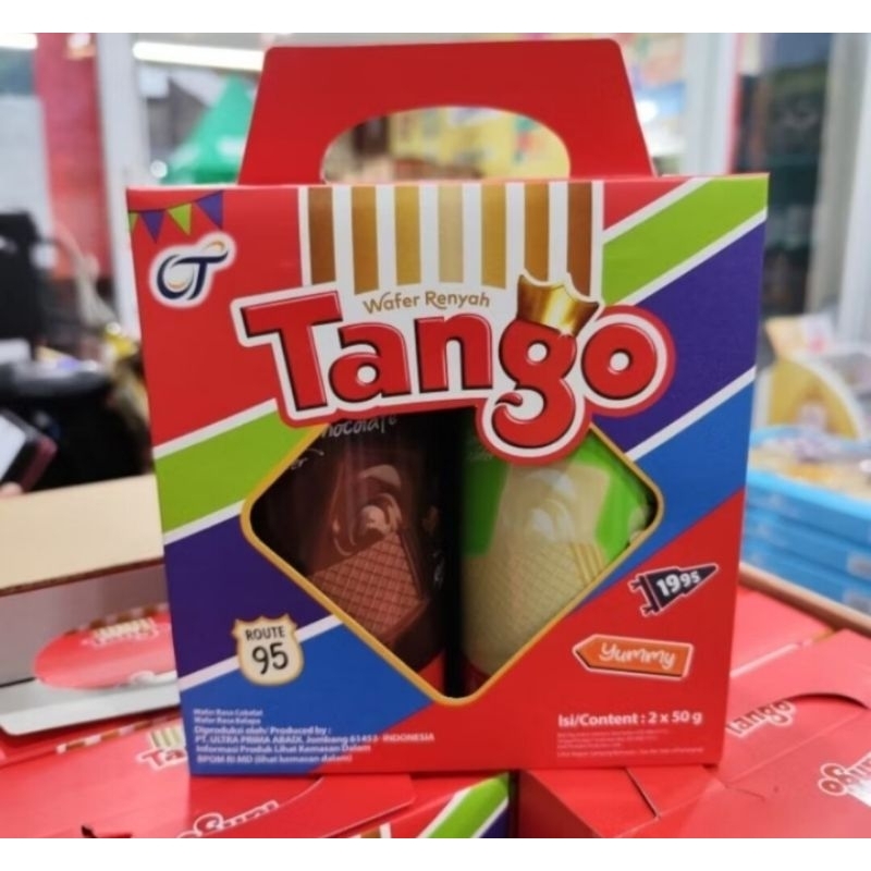 

TANGO Isi 2 Wafer Hampers Lebaran - Wafer Tango Isi 2x50gr Parcel Lebaran