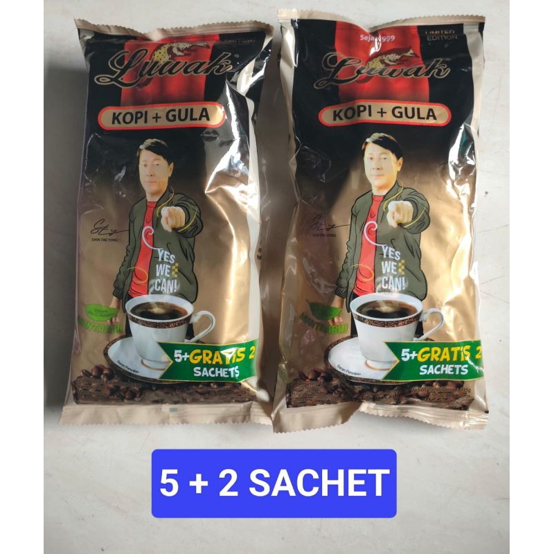 

LUWAK KOPI + GULA 5+2 SACHET