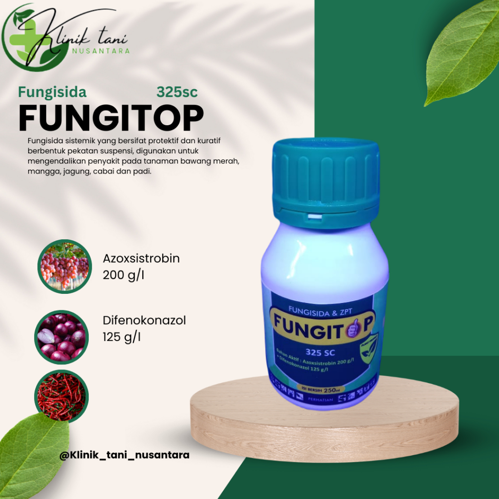 Fungisida fungitop 325sc/promo beli 3 gratis 1