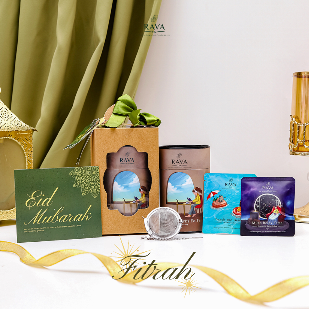 Rava Tea: Fitrah Hampers - Artisan Tea Premium Hampers - Hampers Idul Fitri Lebaran Teh Premium