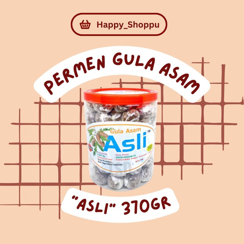

Permen Gula Asam "Asli" 370gr
