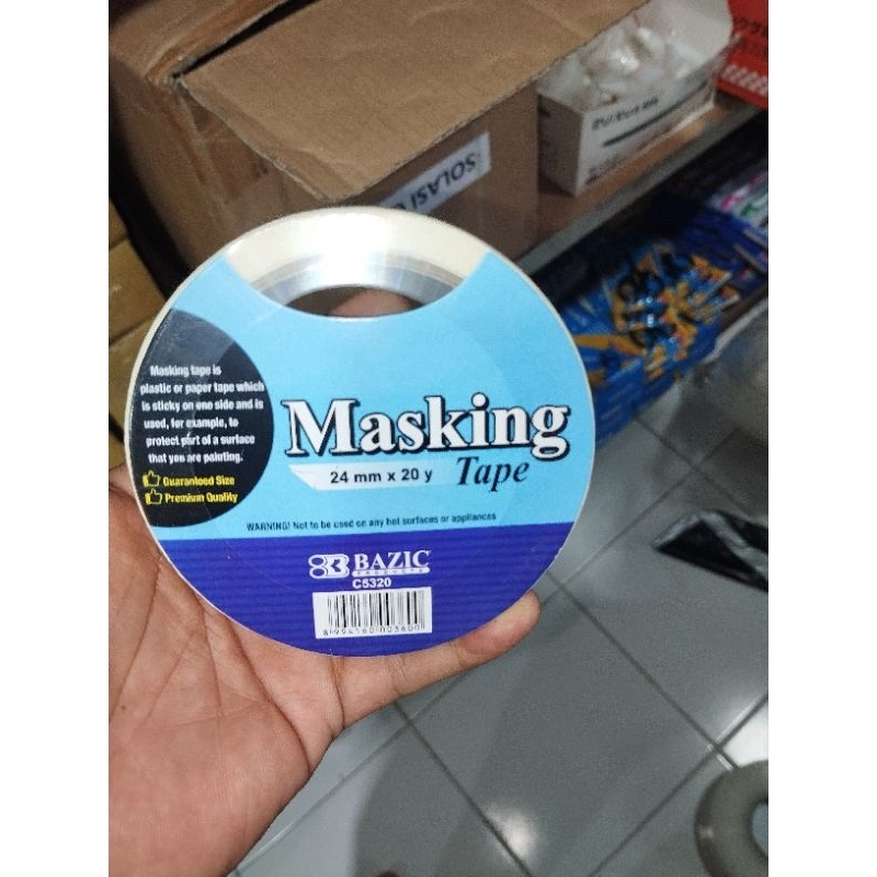 

solasi/masking tape/ solasi kertas 1in 24mm x 20y