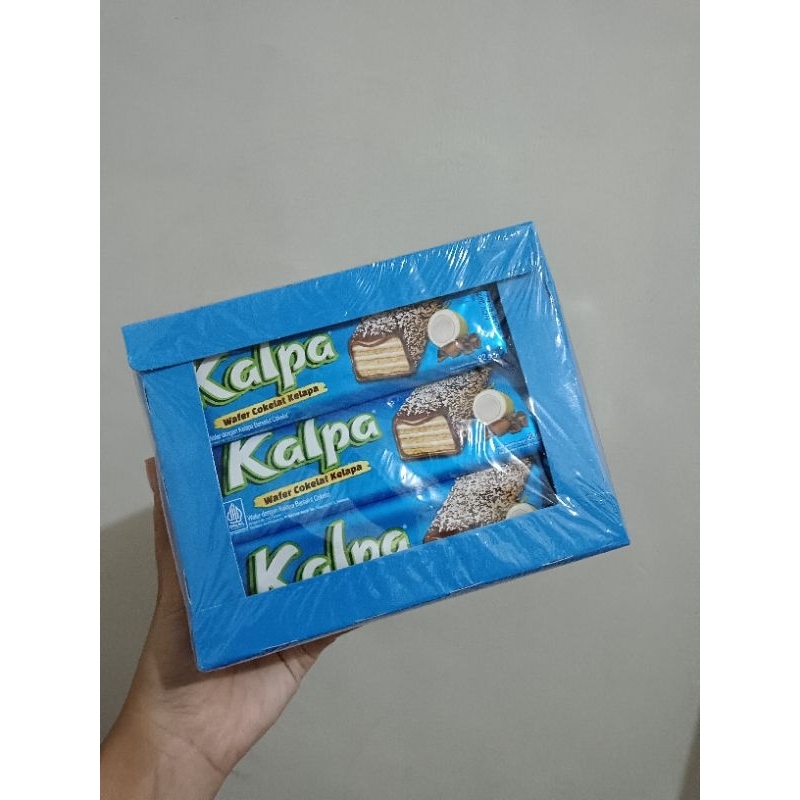 

Kalpa wafer coklat 1box isi 12