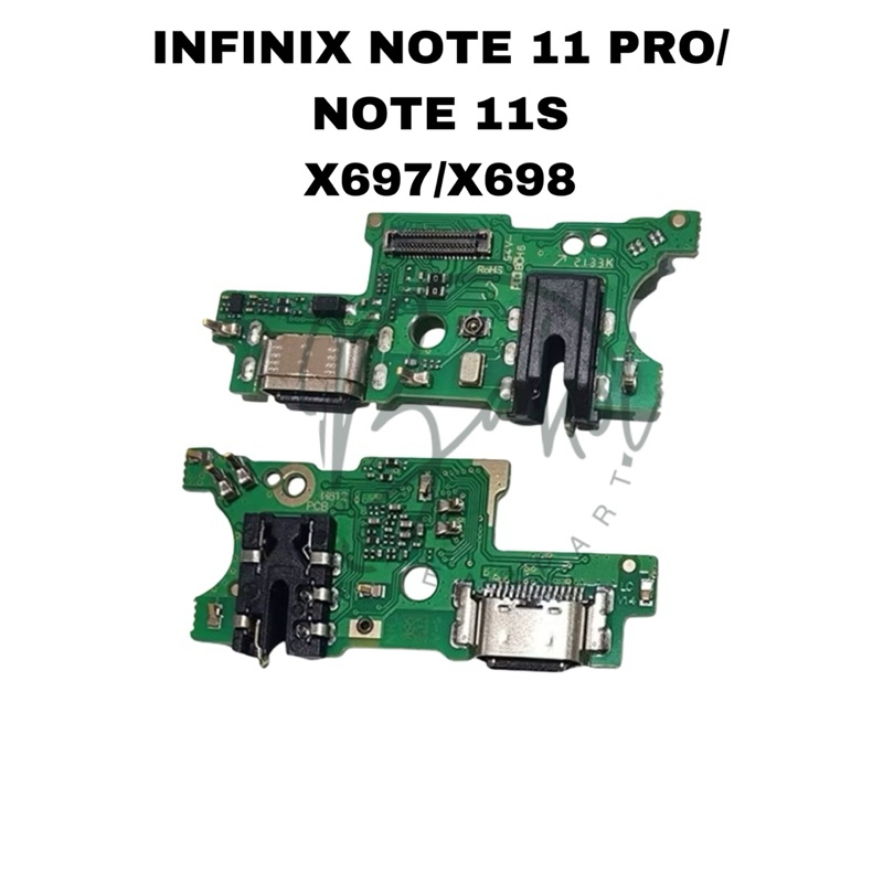 Papan Cas / Conector Cas Infinix Note 11 Pro / Note 11s / x697 / x698