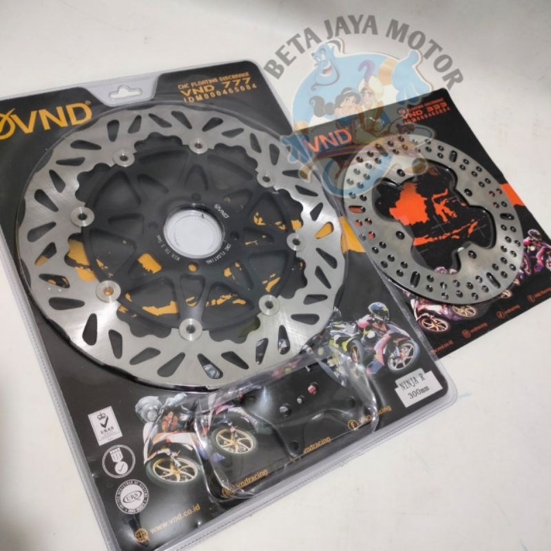 PIRINGAN CAKRAM VND DEPAN BELAKANG NINJA R SS KR VND 777 & VND 333