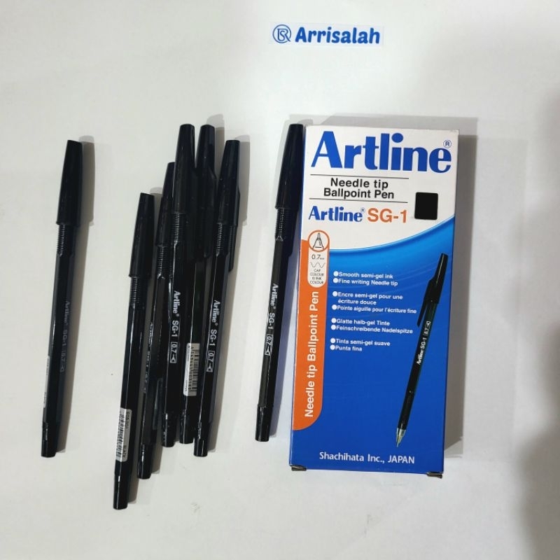 

Pulpen semi gel SG1 Hitam (1 Pcs)