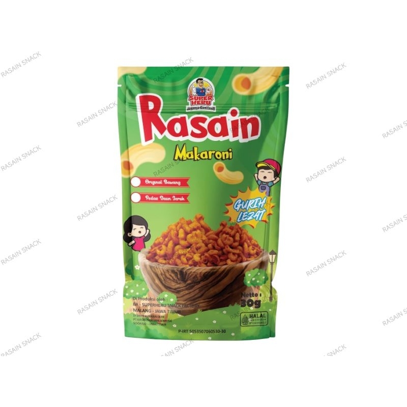 

Rasain Snack Makaroni Pipo