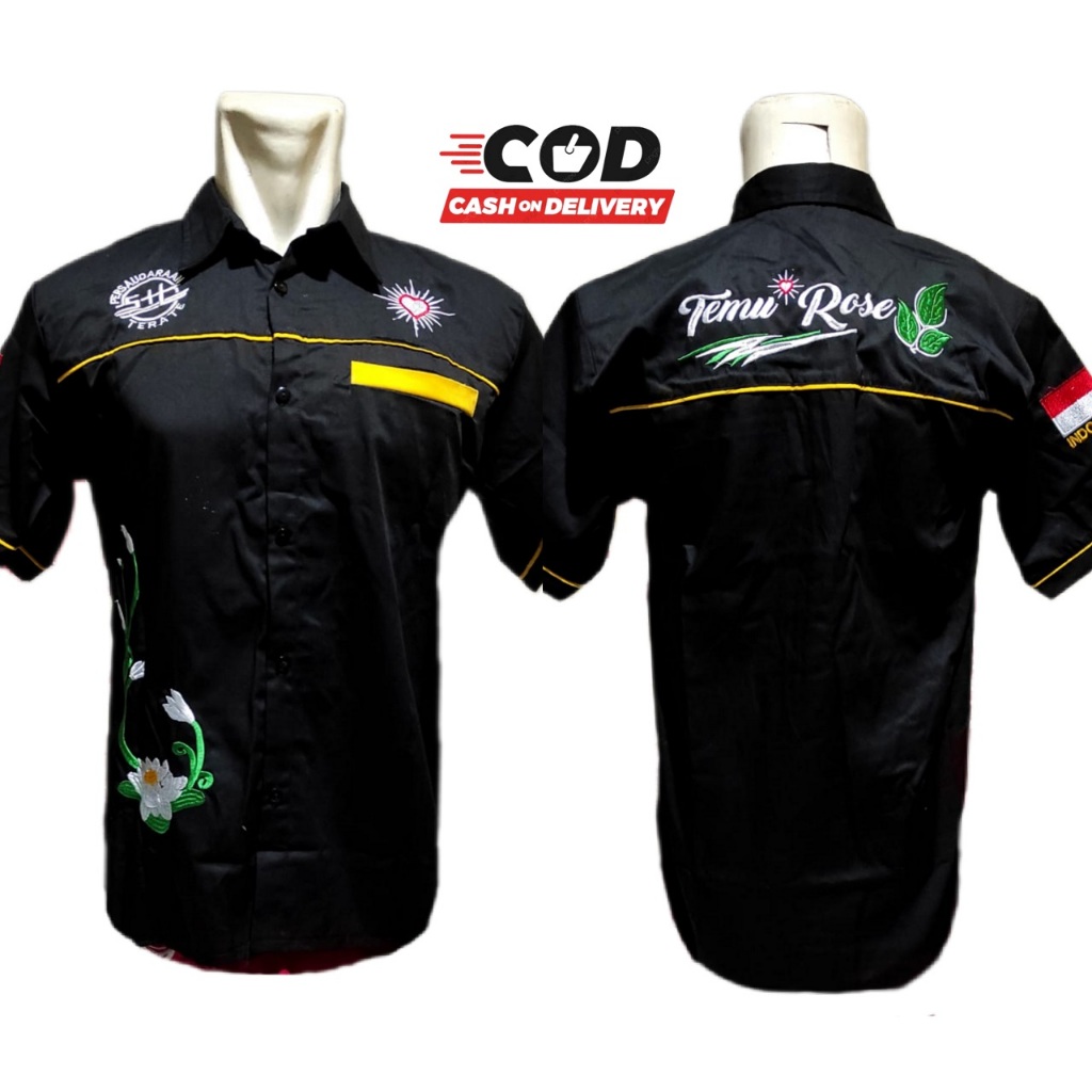 Baju PSHT Bordir Baju Kemeja PSHT Baju Hem PSHT Hem Terate Kemeja Terate