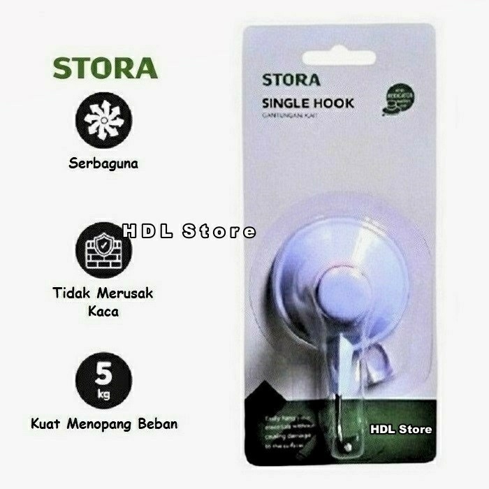 STORA Hook Dop Gantungan Hisap Lampu Tanning Arwana Setara Krisbow