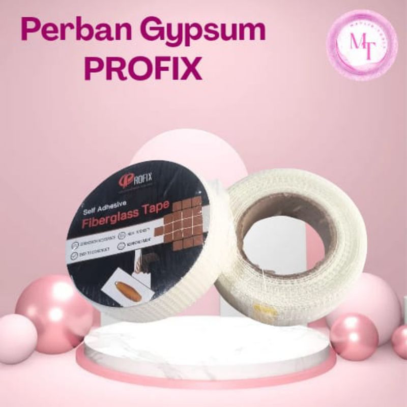 PROFIX Perban Lem Kasa Gypsum Perban Asbes Plafon Lem