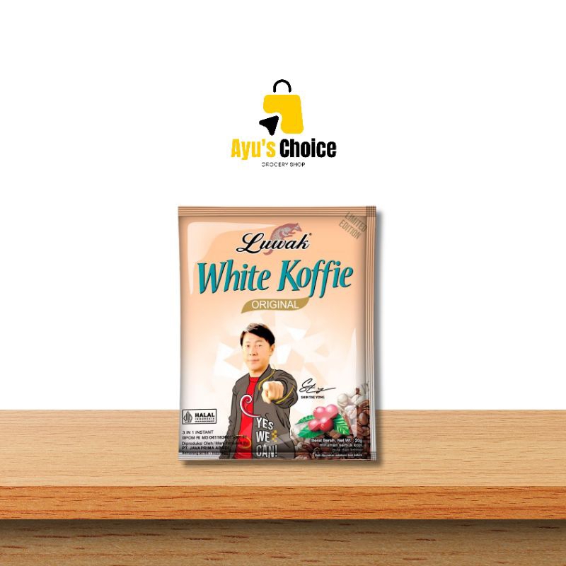 

LUWAK WHITE KOFFIE ORIGINAL 2 SACHETS
