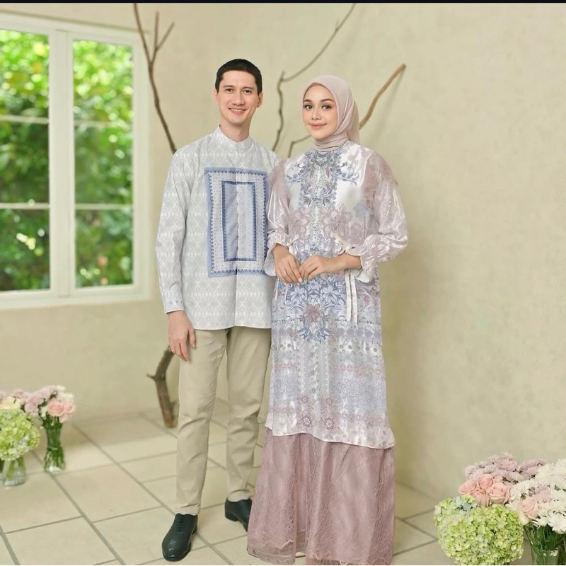 Camellia Dress Vanilla Hijab