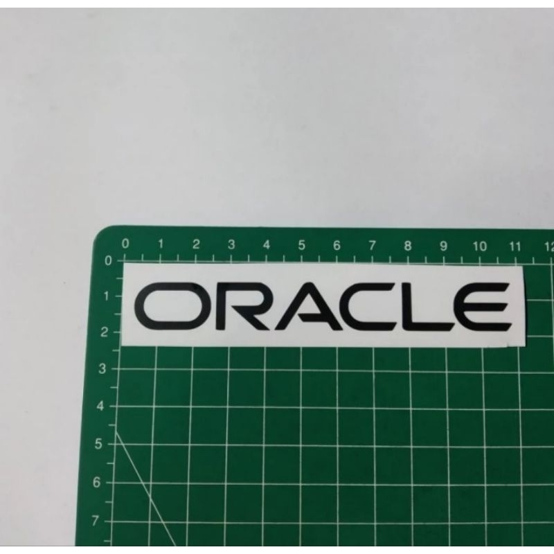 

stiker cutting oracle