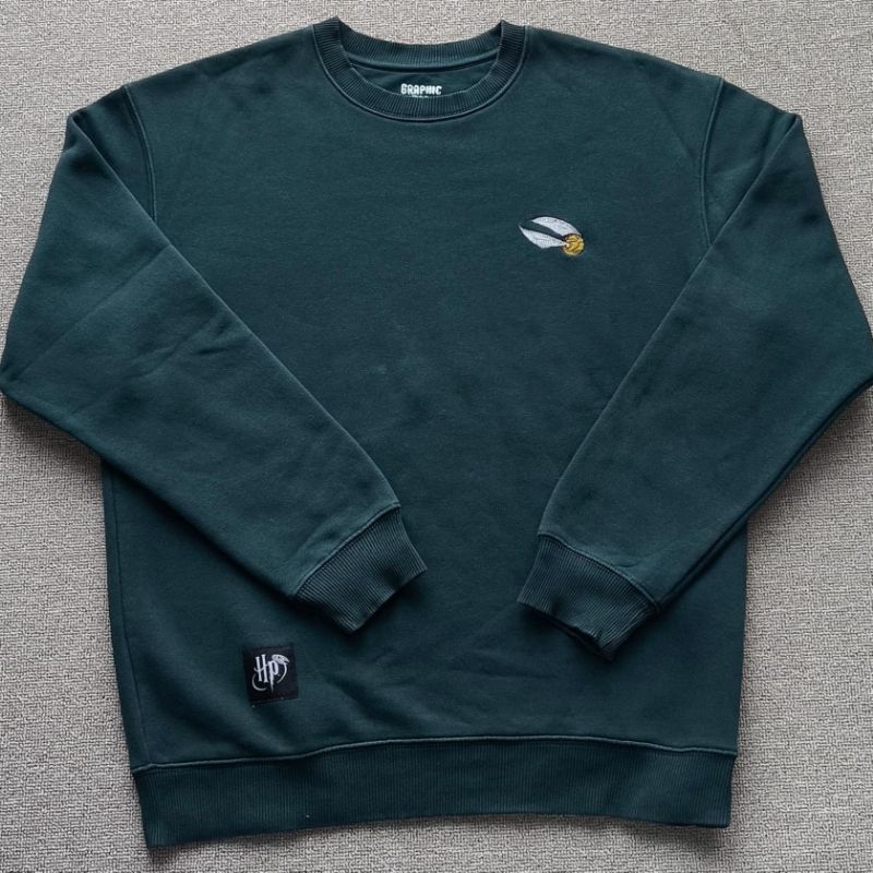 Crewneck Graphic Tee x Harry Potter (Snitch Ball)