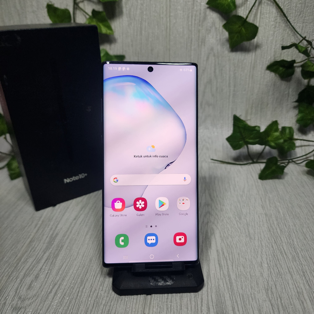 Samsung Note 10 Plus 12/256 12/512 Sein Second Original Resmi Indonesia