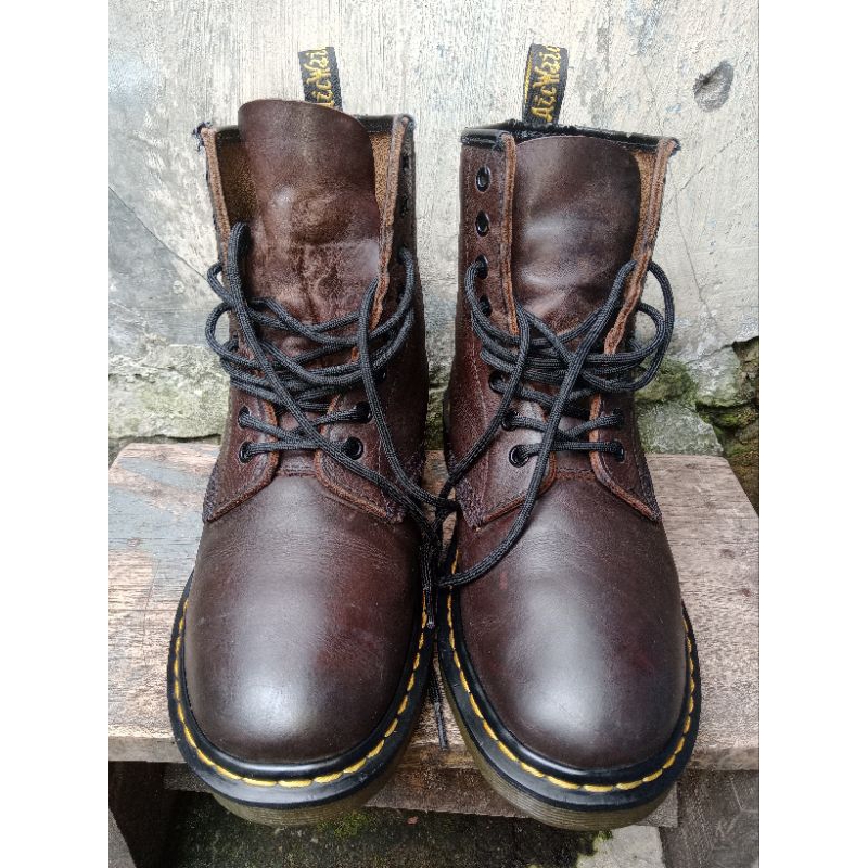 Dr martens 1460 Aztec Crazy horse Docmart dokmart sepatu boot Kulit original