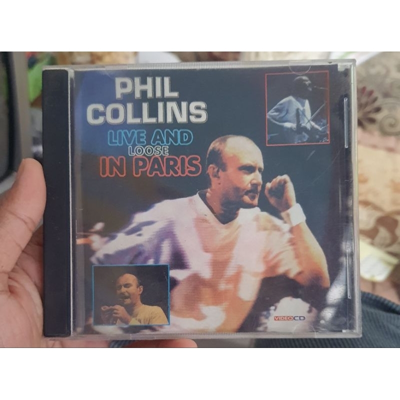 VCD Phil Collins Live and Loose in Paris - Bootleg