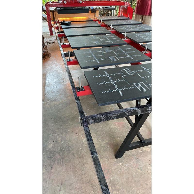 MEJA THAILAND 24 PALET + LAVA CURING GAS/LISTRIK INDUSTRIAL OTOMATIS