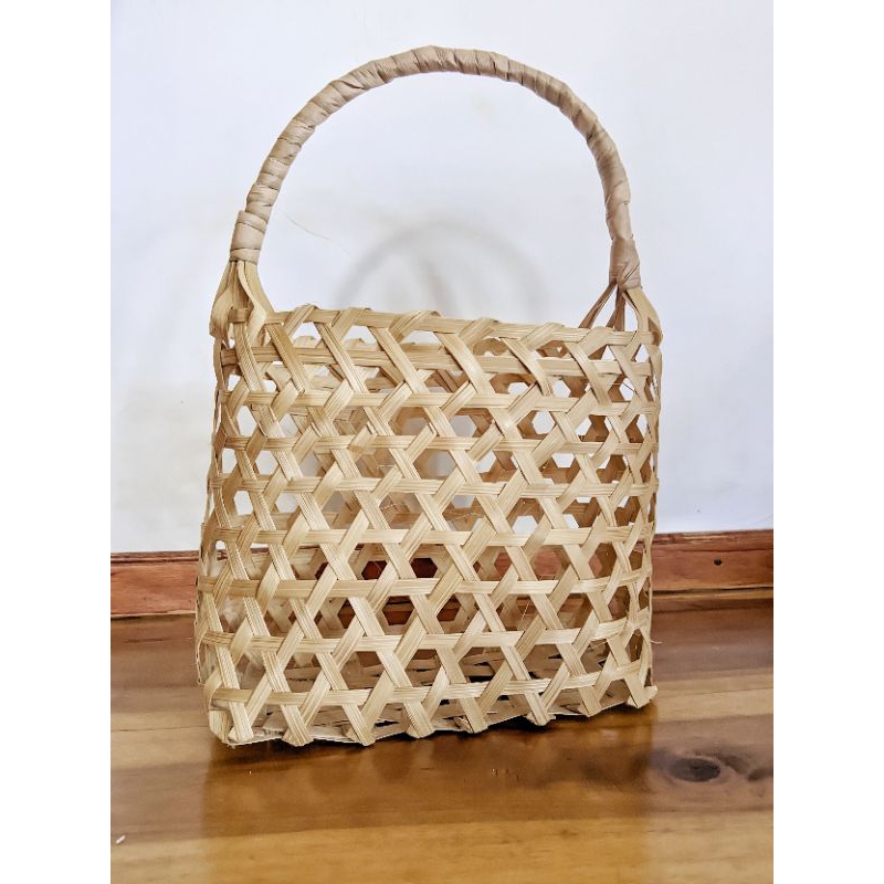 Keranjang anyaman bambu hampers lebaran