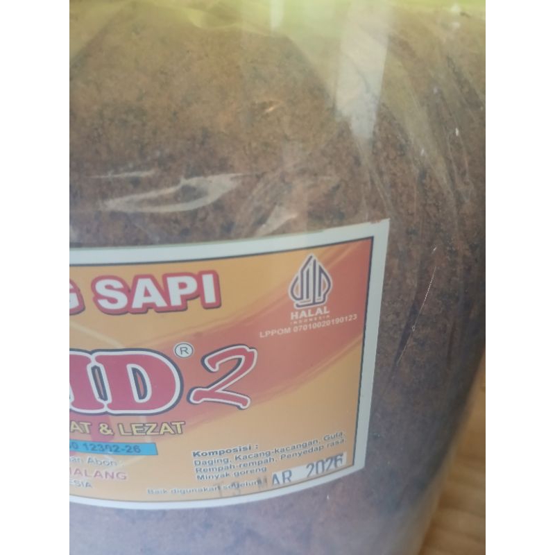 

Abon Wahid2 sebanyak 3kg