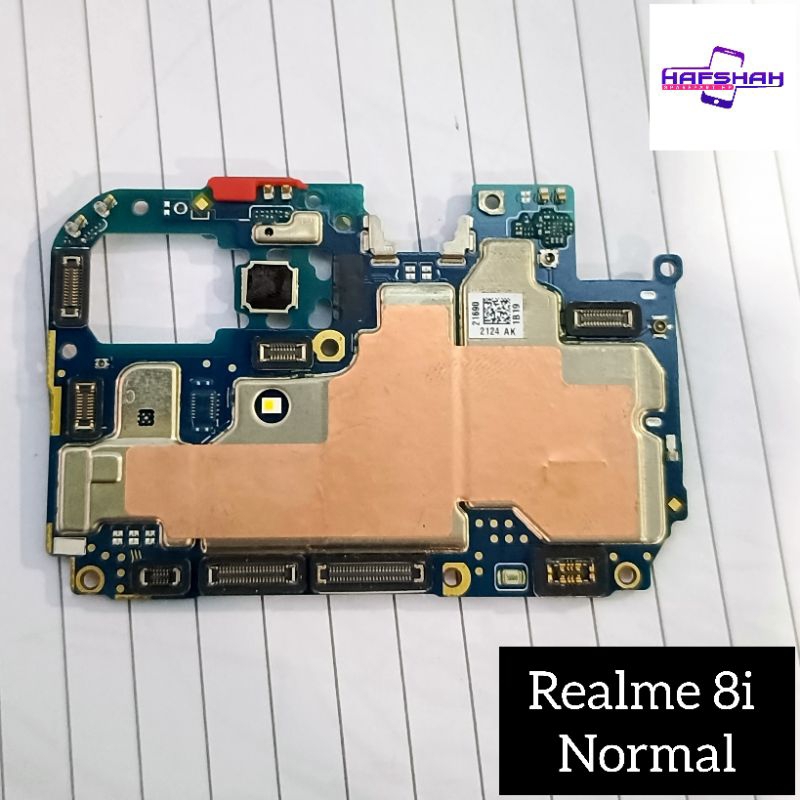 Mesin Realme 8i 6/128gb Normal no sandi