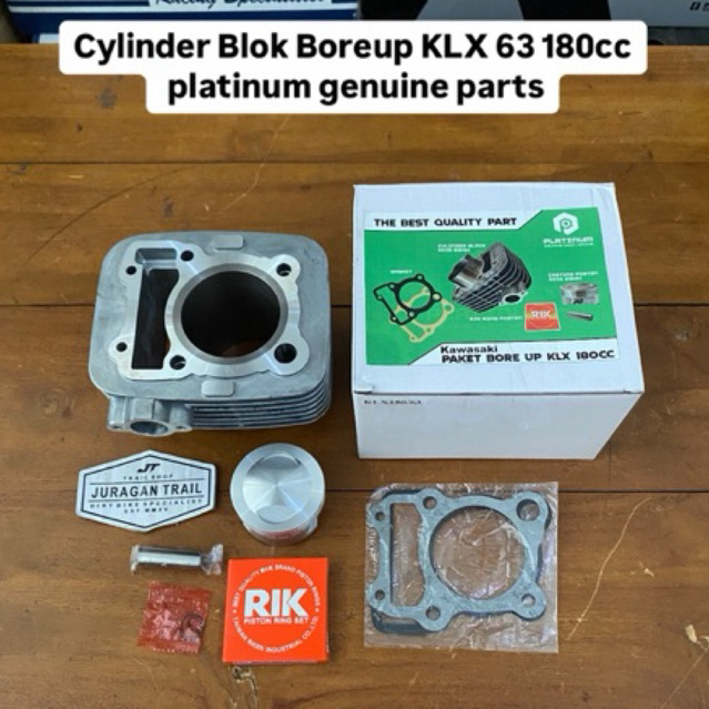 PAKET BOREUP KLX 63mm 180cc PLATINUM GENUINE PARTS