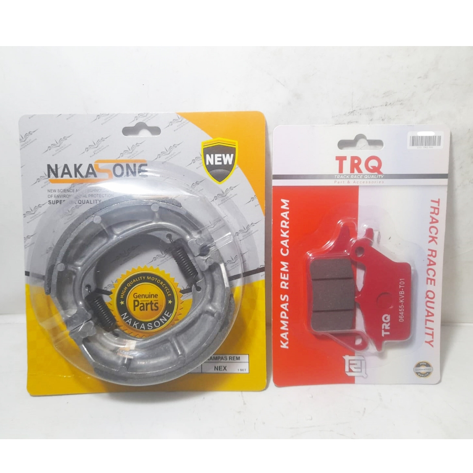 Kampas Rem Depan Belakang NEX II Nex 2 CROSSOVER