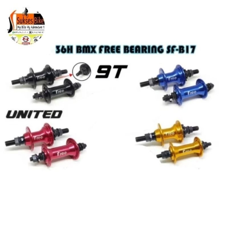 Hub Free Hub United Bmx SF-B17 Bearing